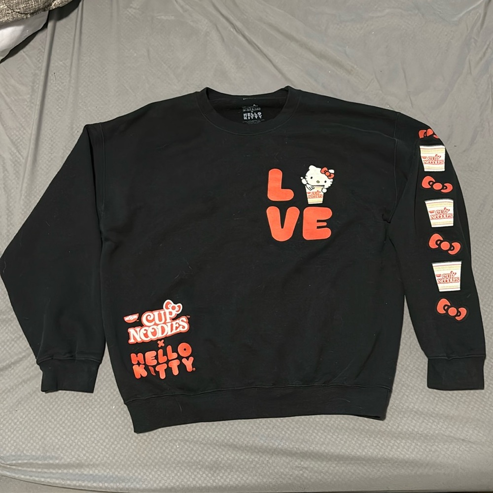 Hello Kitty x Cup Noodles Women’s Sweatshirt, Large